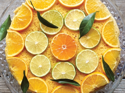 Tarte polenta-citron