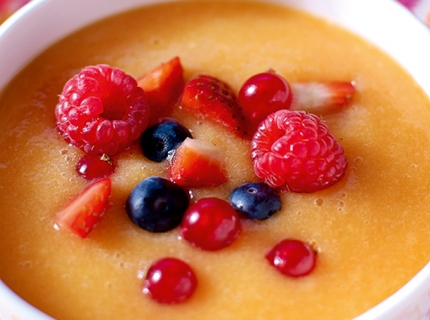 Soupe aux fruits d’été