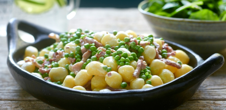 Gnocchi à la carbonara