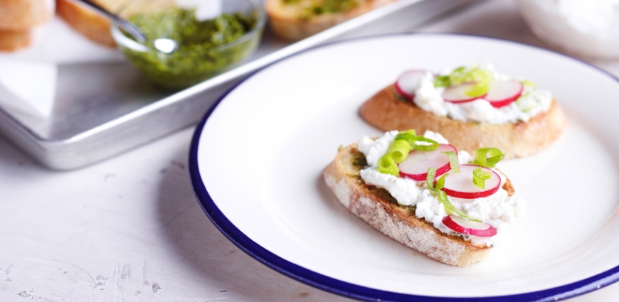 Bruschette à la Brabançonne