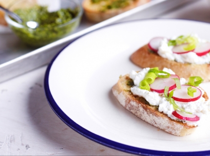 Bruschette à la Brabançonne