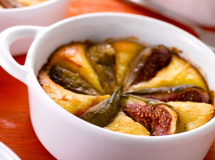 Gratin de figues à la ricotta