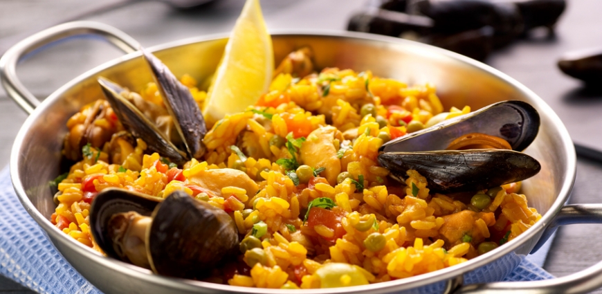 Pilaf aux moules façon paella