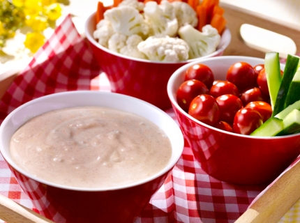 Trempette mayo-ketchup pour crudités