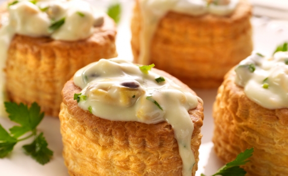 Vol-au-vent aux moules