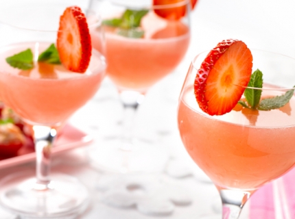 Vin aux fraises