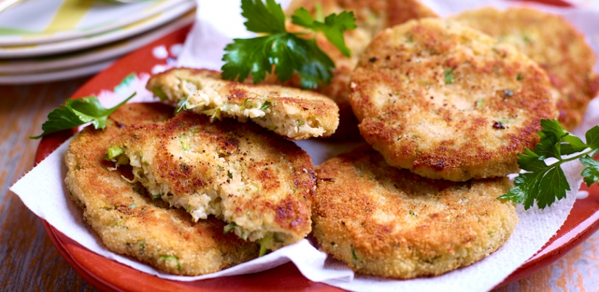 Burgers de quinoa aux courgettes