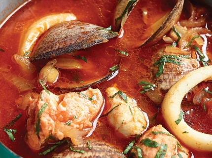 Soupe de poisson à la rouille