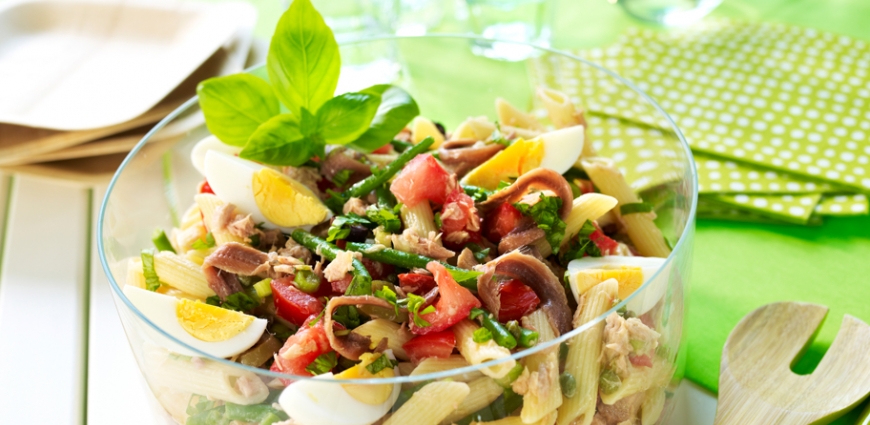 Salade de pâtes à la niçoise