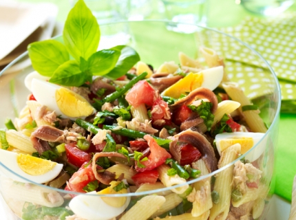 Salade de pâtes à la niçoise