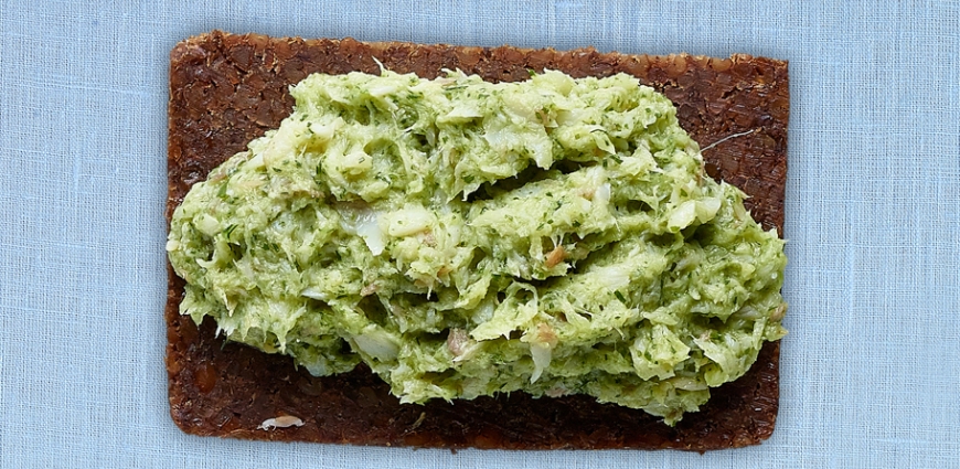 Rillettes de truite fumée à l'aneth, raifort et cresson