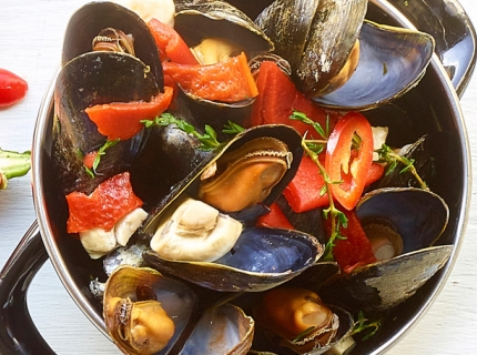 Moules à l’espagnole