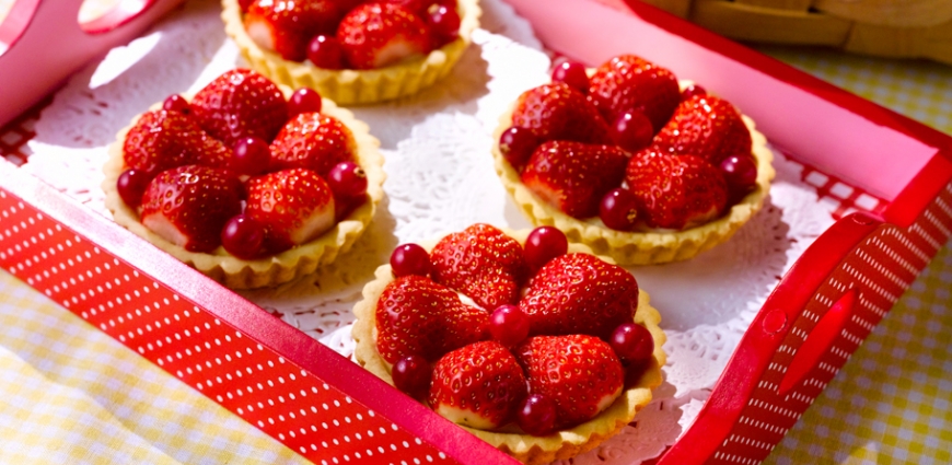 Tartelettes express aux fraises