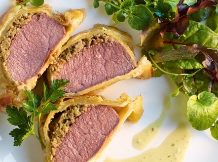 Noisettes d'agneau en croute