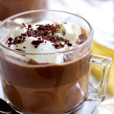 Chocolat chaud au café pour un voyage au Brésil - Recettes de