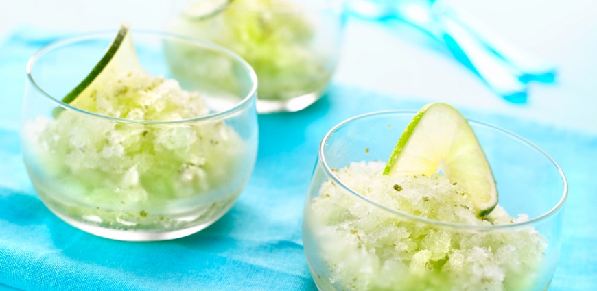 Granité de mojito