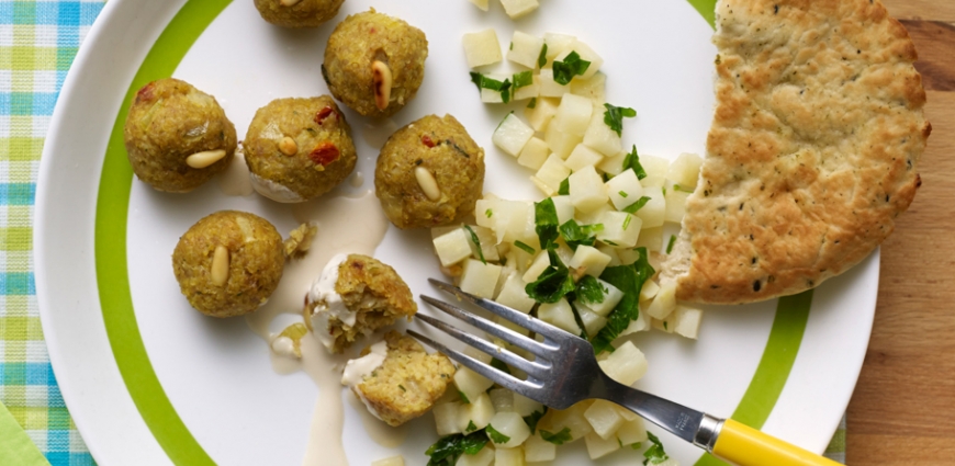 Boulettes de poulet au boulgour