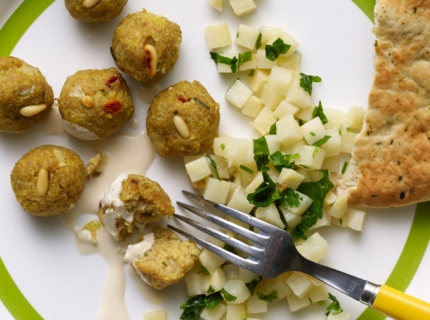 Boulettes de poulet au boulgour