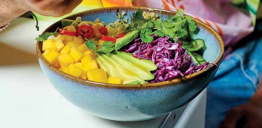 Buddha bowl californien au quinoa