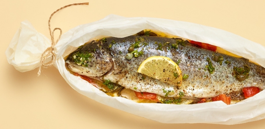 Papillote de poisson sauce asiatique - Menu to Shop