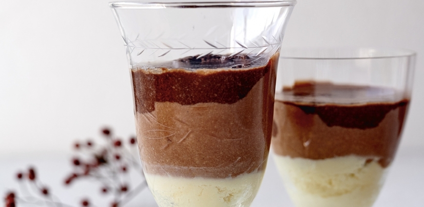  Mousse aux trois chocolats