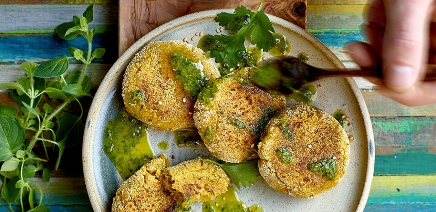  Boulettes veggie aux pois chiches et carottes