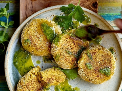  Boulettes veggie aux pois chiches et carottes