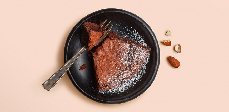  Fondant au chocolat et aux amandes