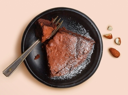  Fondant au chocolat et aux amandes