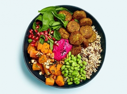 Autumn Bowl aux falafels