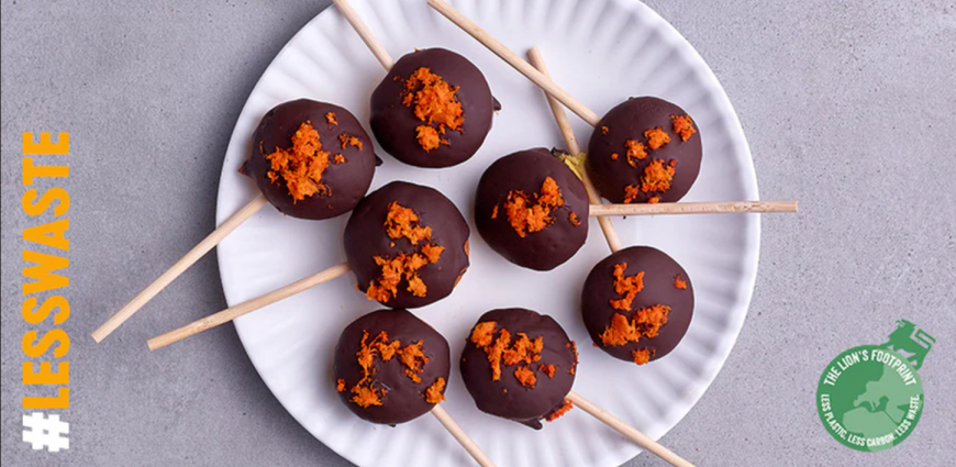  Cake-pops aux mandarines et au chocolat