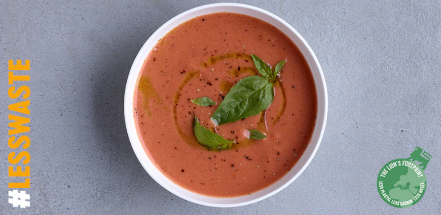  Gazpacho au vinaigre de framboise