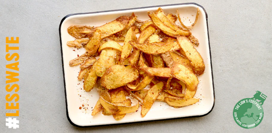 Chips d’épluchures de pommes de terre