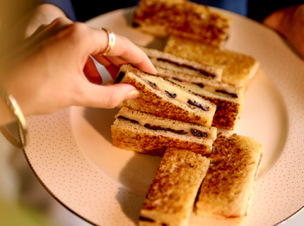  Croque-monsieur à la mozzarella et truffe