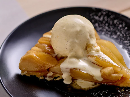 Tarte tatin aux pommes et poires