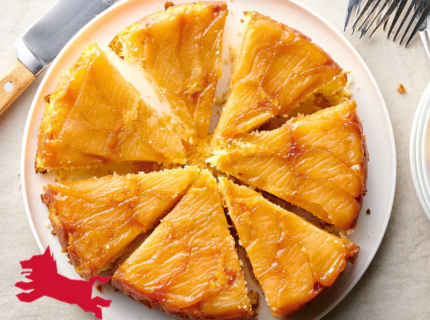 Gâteau tatin aux pommes et au yaourt