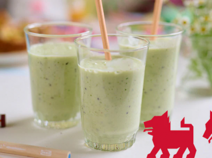 Smoothie des P’tits Lions banane-kiwi