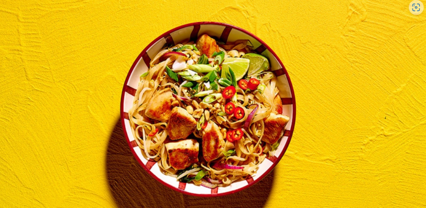 Pad thai au poulet