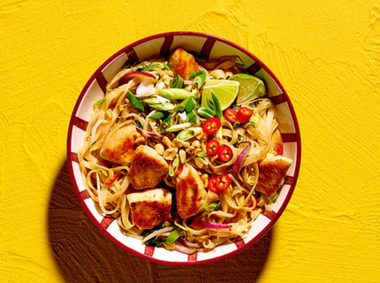 Pad thai au poulet