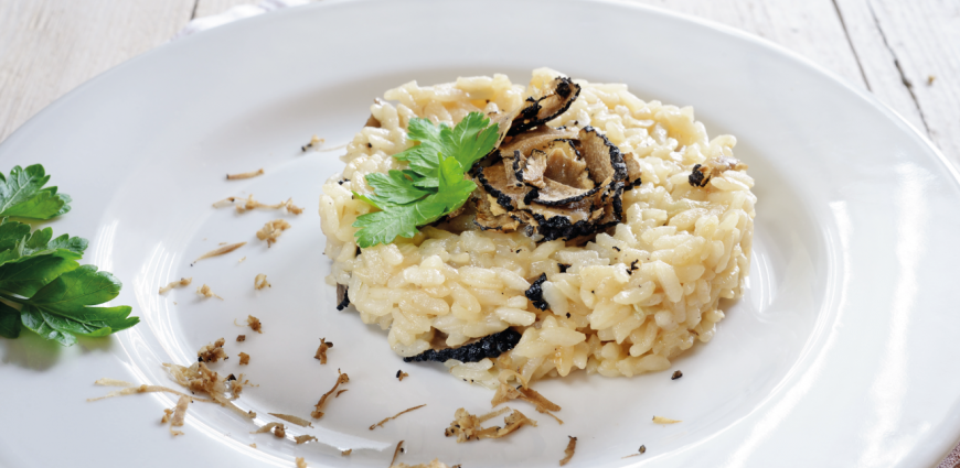 Risotto aux truffes et au parmesan 