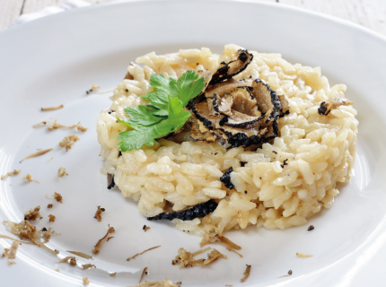 Risotto aux truffes et au parmesan 