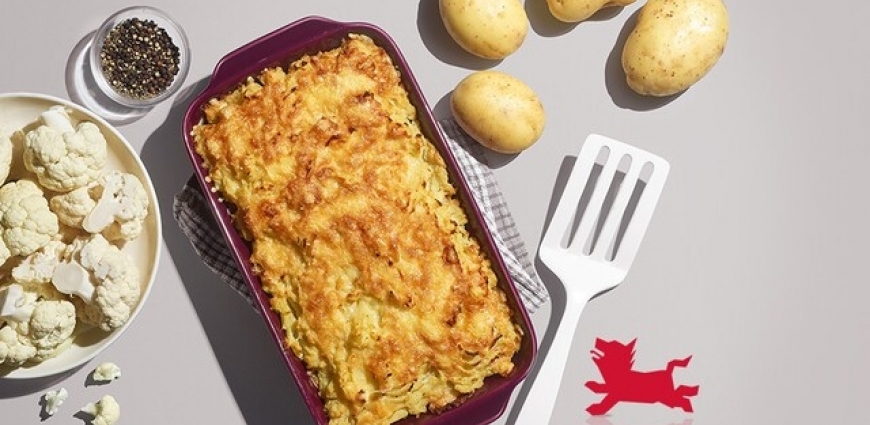 Hachis parmentier au chou-fleur