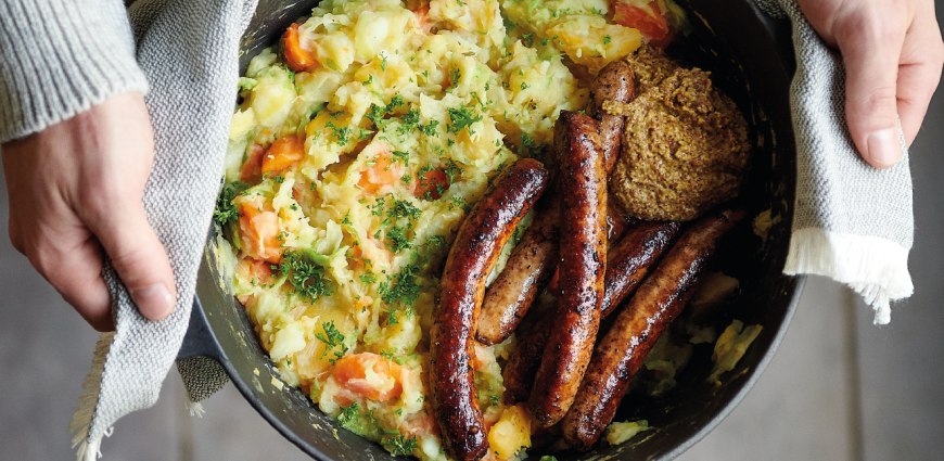 Potée de légumes aux chipolatas