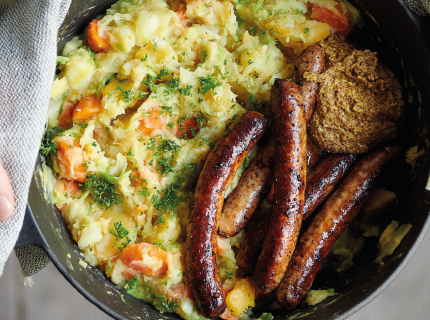 Potée de légumes aux chipolatas