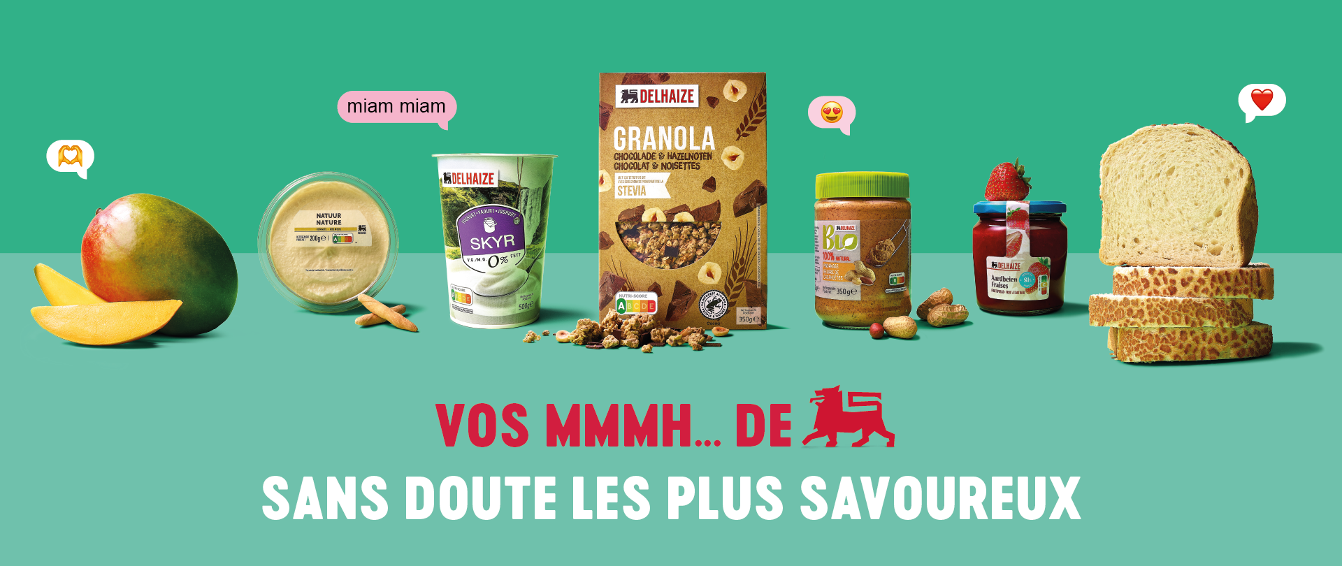 Les mmmh de Delhaize ...