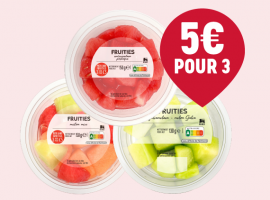 Fruits en morceaux