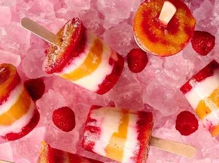 Esquimaux glacés Pêche Melba