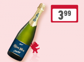 Vin mousseux brut d'Espagne