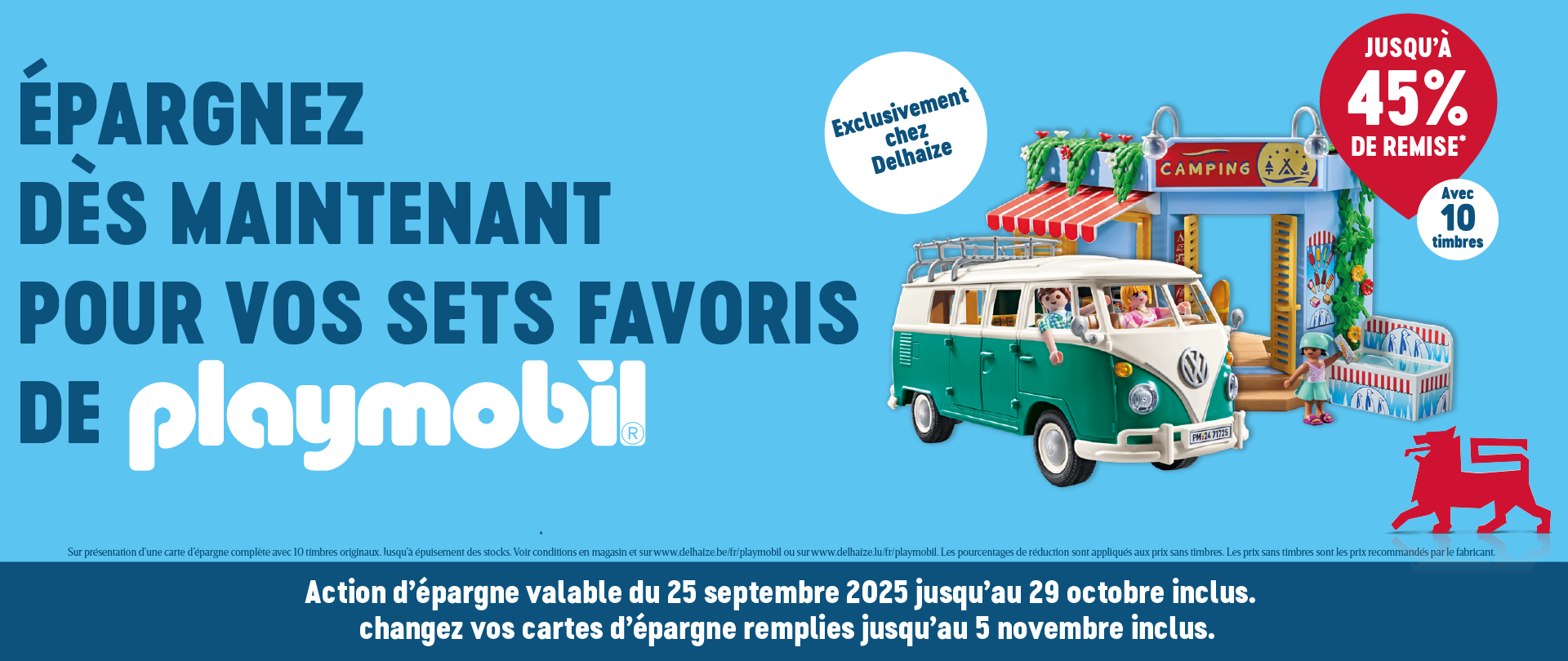 Action épargne Playmobil