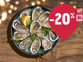 Huîtres creuses royales d'Irlande